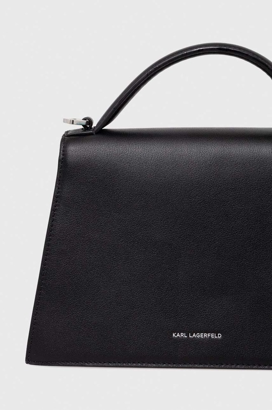 Karl Lagerfeld torebka skórzana 240W3003 czarny