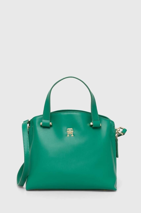 Kabelka Tommy Hilfiger AW0AW15968 zelená SS24