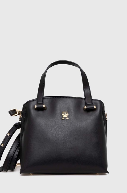 Tommy Hilfiger torebka nie mieści A4 czarny AW0AW15968