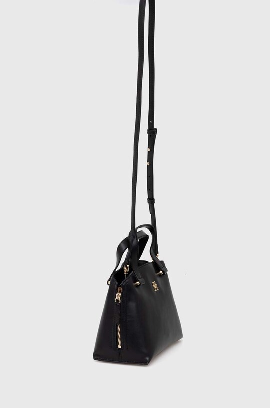 Τσάντα Tommy Hilfiger AW0AW15968 μαύρο SS24