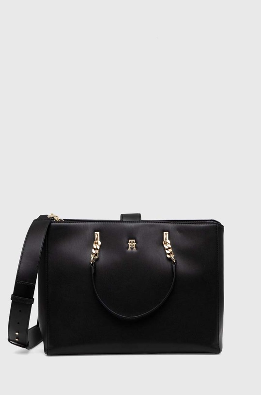 Tommy Hilfiger torebka mieści A4 czarny AW0AW15976