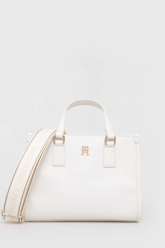 Tommy Hilfiger torebka nie mieści A4 biały AW0AW15977