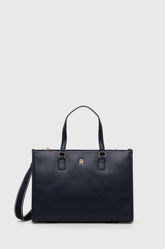 Tommy Hilfiger torebka mieści A4 granatowy AW0AW15978