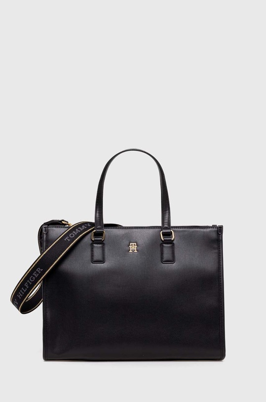 Tommy Hilfiger torebka mieści A4 czarny AW0AW15978