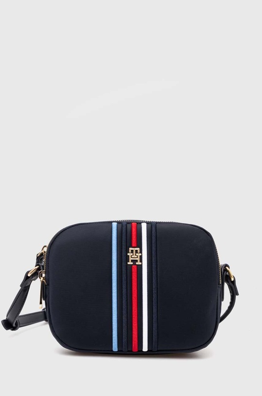 Сумочка Tommy Hilfiger аппликация тёмно-синий AW0AW15985