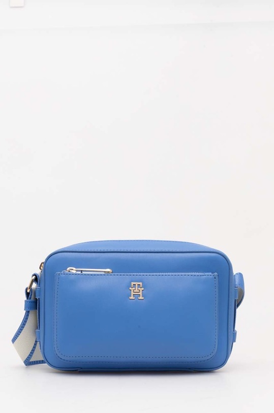 Tommy Hilfiger torebka nie mieści A4 niebieski AW0AW15991