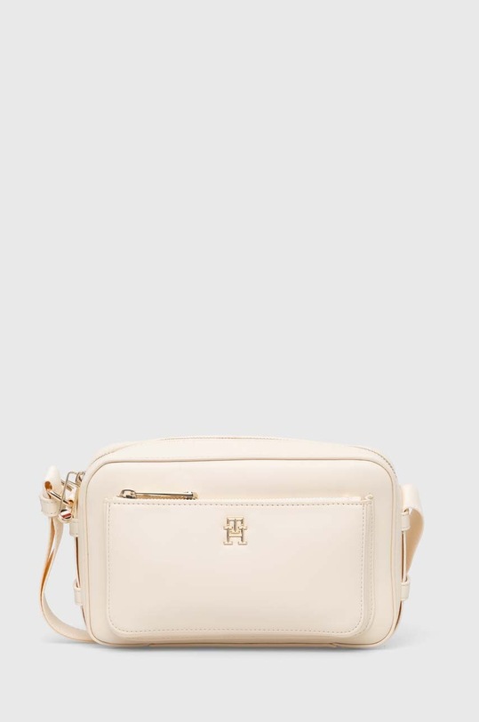 Tommy Hilfiger torebka nie mieści A4 beżowy AW0AW15991