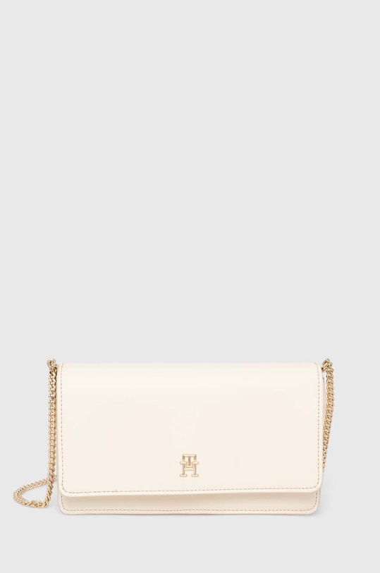 Tommy Hilfiger torebka nie mieści A4 beżowy AW0AW16109