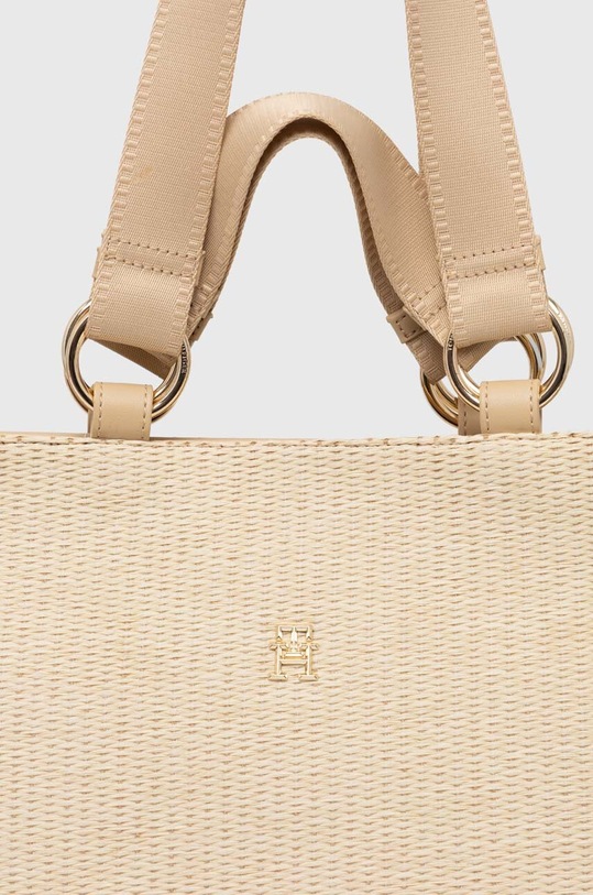 Τσάντα Tommy Hilfiger AW0AW16154 μπεζ SS24