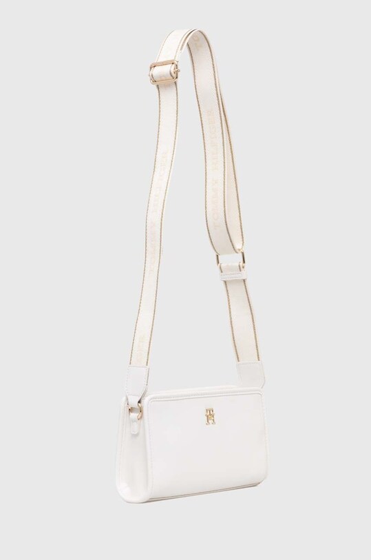 Τσάντα Tommy Hilfiger AW0AW16163 λευκό SS24