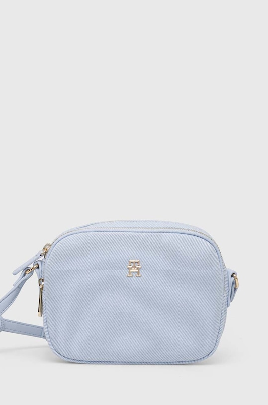Τσάντα Tommy Hilfiger υφασμάτινο μπλε AW0AW16419