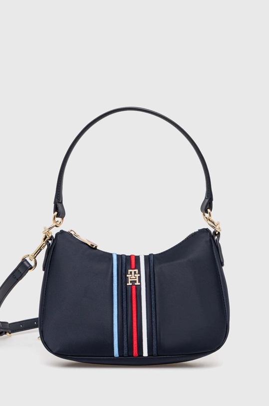 Сумочка Tommy Hilfiger візерунок темно-синій AW0AW16780
