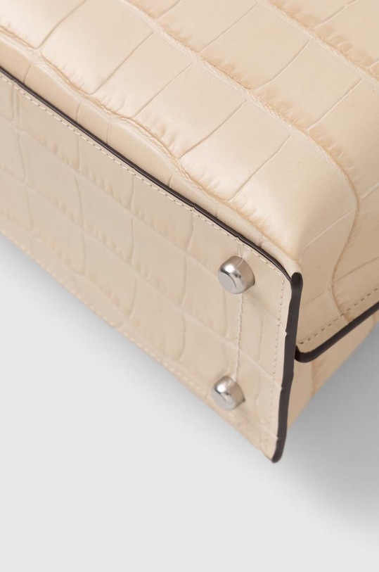 Coach torebka skórzana Willow beżowy C8632