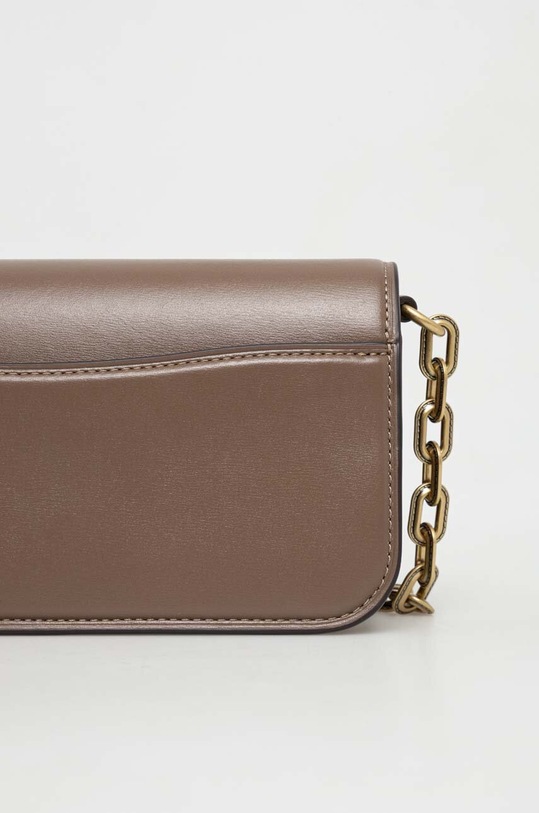 Кожена чанта Coach LUX IDOL сив CP120
