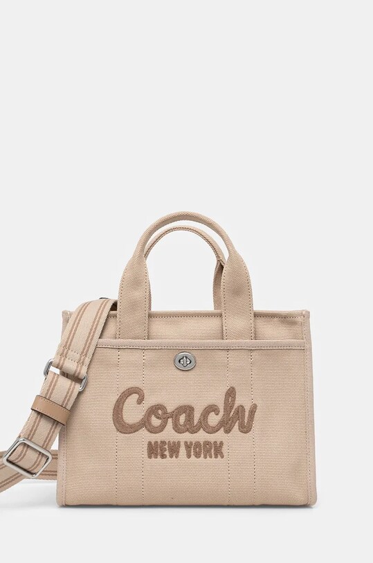 Coach poseta nu incape in A4 bej CP164