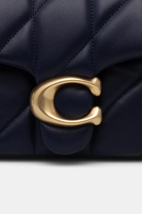 Coach torebka skórzana Tabby CP149 granatowy