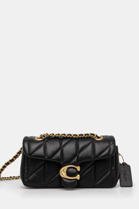 Coach borsa a mano in pelle Tabby semplice nero CP149