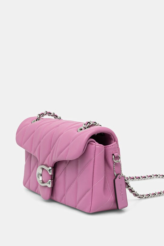 Кожена чанта Coach Tabby CP150 розов AA00