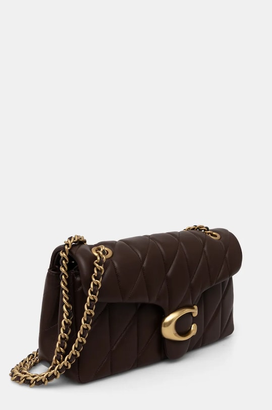 Кожена чанта Coach CP150 кафяв AA00