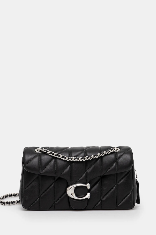 Coach torebka skórzana Tabby skóra licowa czarny CP150