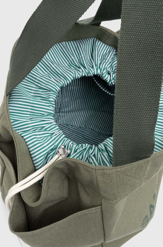 Samsoe Samsoe geanta de bumbac verde F24100082