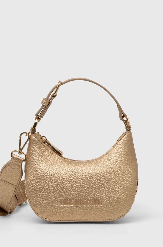 Love Moschino torebka nie mieści A4 złoty JC4019PP1ILT1