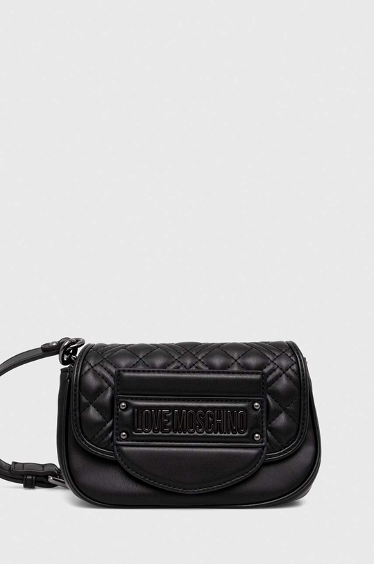 Love Moschino torebka nie mieści A4 czarny JC4056PP1I