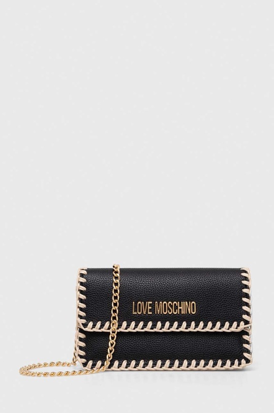 Kabelka Love Moschino imitácia kože čierna JC4108PP1I