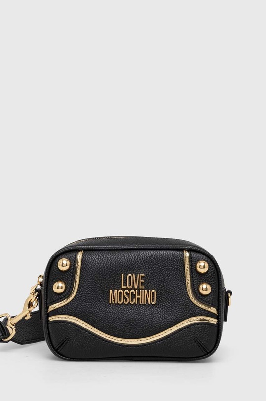 Love Moschino torebka aplikacja czarny JC4142PP1I