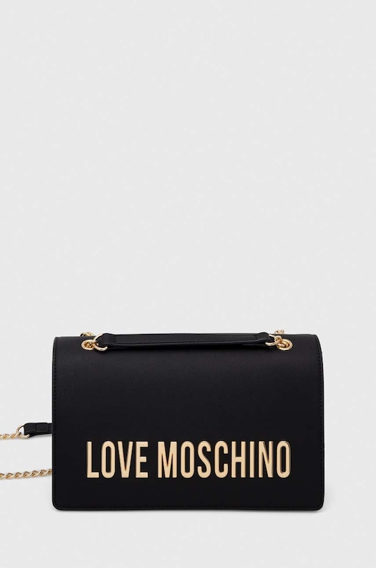 Love Moschino torebka nie mieści A4 czarny JC4192PP1I