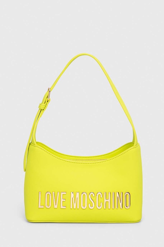 Torba Love Moschino imitacija zrnate kože zelena JC4198PP1I