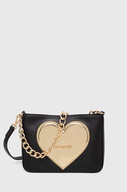 Love Moschino torebka aplikacja czarny JC4227PP1I
