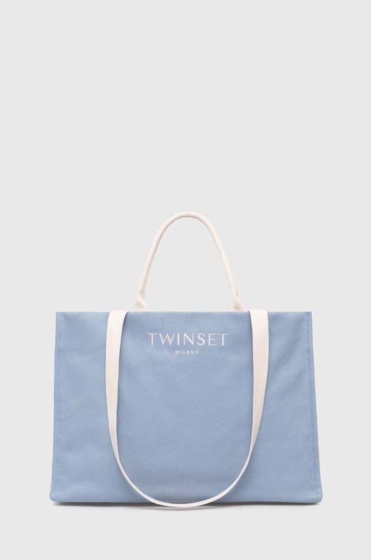 Twinset torebka mieści A4 niebieski 241TD8110
