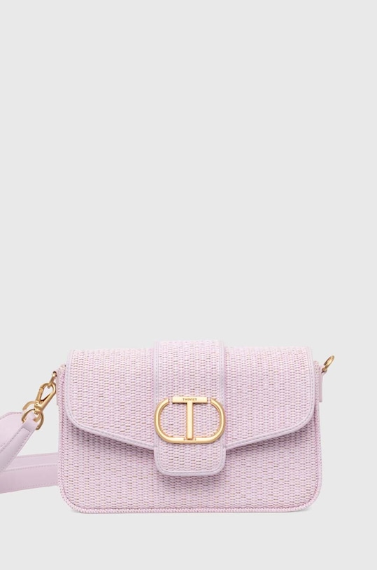 Twinset torebka nie mieści A4 różowy 241TD8090