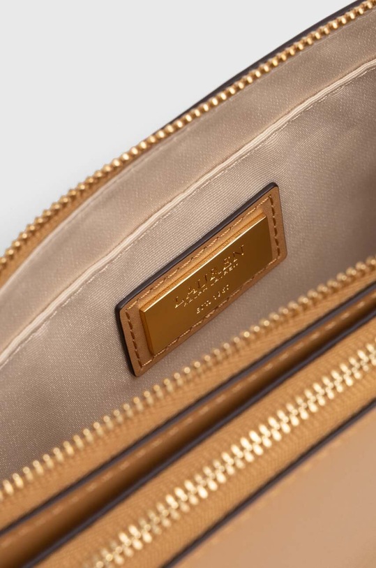 Шкіряна сумочка Lauren Ralph Lauren 431920066 бежевий