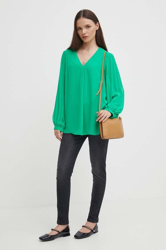 Шкіряна сумочка Lauren Ralph Lauren 431920066