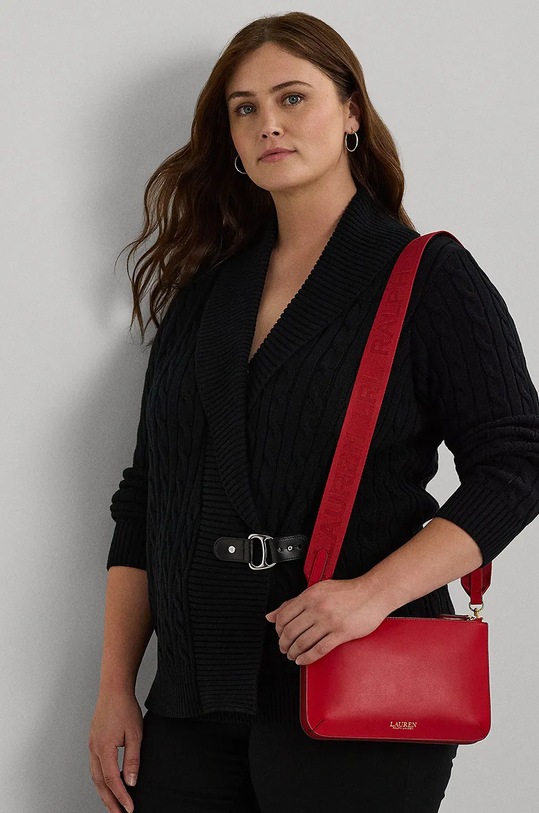 Kožená kabelka Lauren Ralph Lauren 431920066