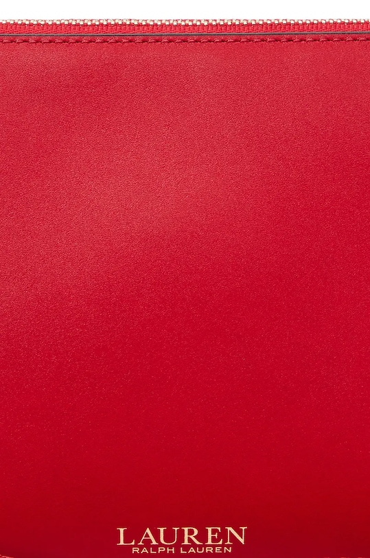 Kožená kabelka Lauren Ralph Lauren 431920066 červená