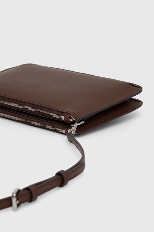 Lauren Ralph Lauren poseta de piele 431920066 maro