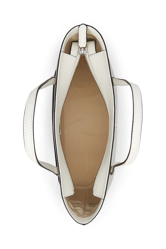 Lauren Ralph Lauren torebka skórzana biały 431924351
