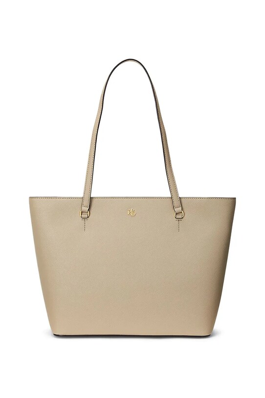 Lauren Ralph Lauren poseta de piele uni bej 431924351