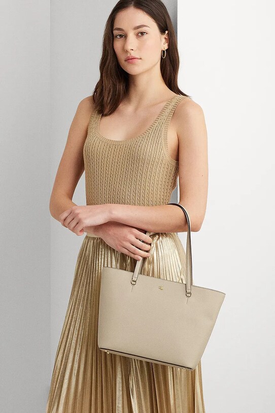 Lauren Ralph Lauren poseta de piele 431924351