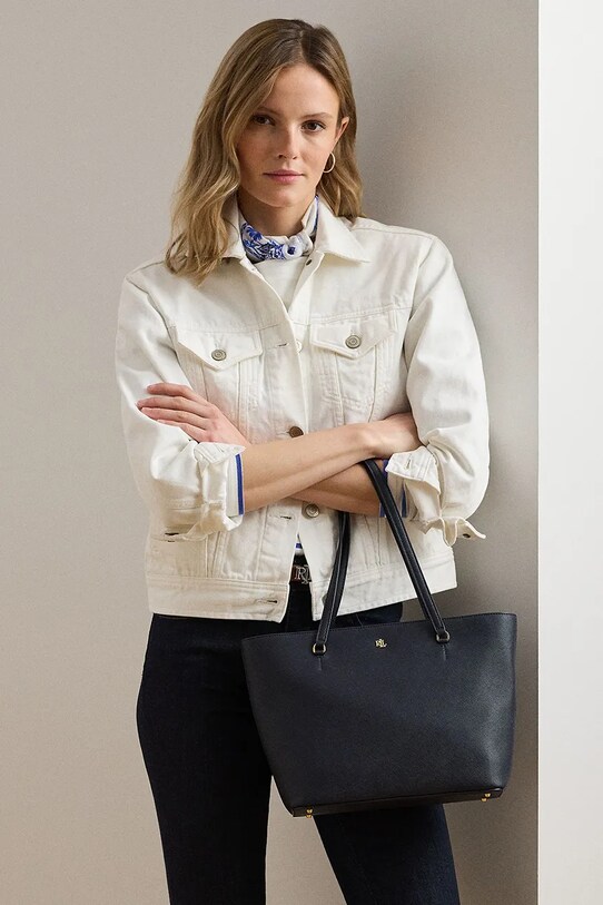 Lauren Ralph Lauren torebka skórzana 431924351