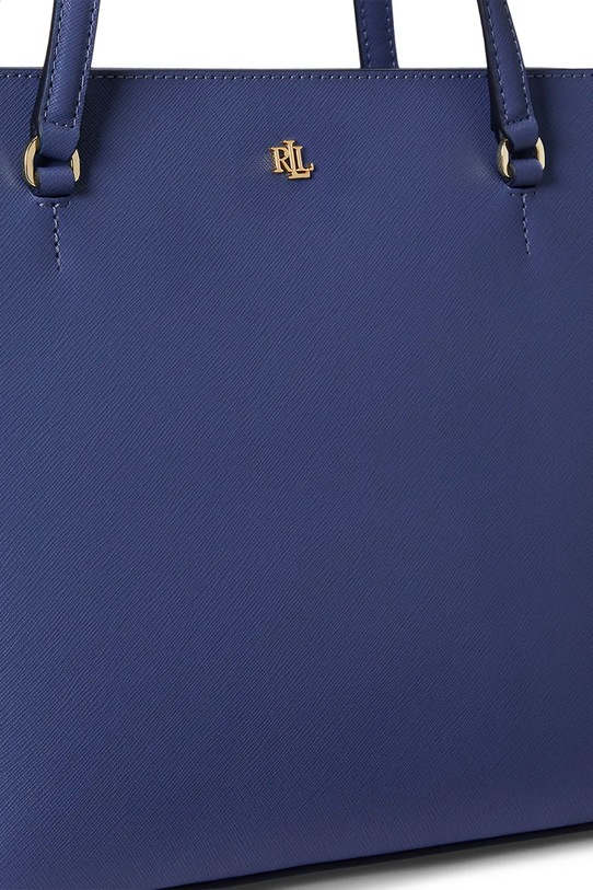 Lauren Ralph Lauren torebka shopper damska skórzana 431924351 niebieski