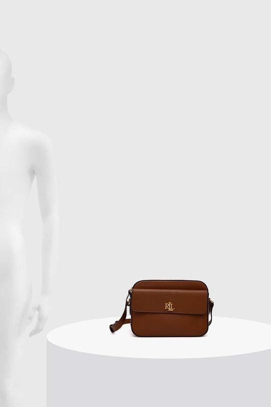 Кожаная сумочка Lauren Ralph Lauren 431926645
