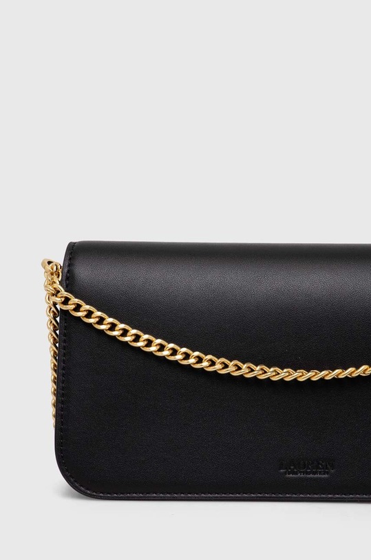 Αξεσουάρ Δερμάτινη τσάντα Lauren Ralph Lauren 431934746 μαύρο
