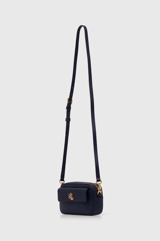 Kožená kabelka Lauren Ralph Lauren 432934353 námořnická modř AW24