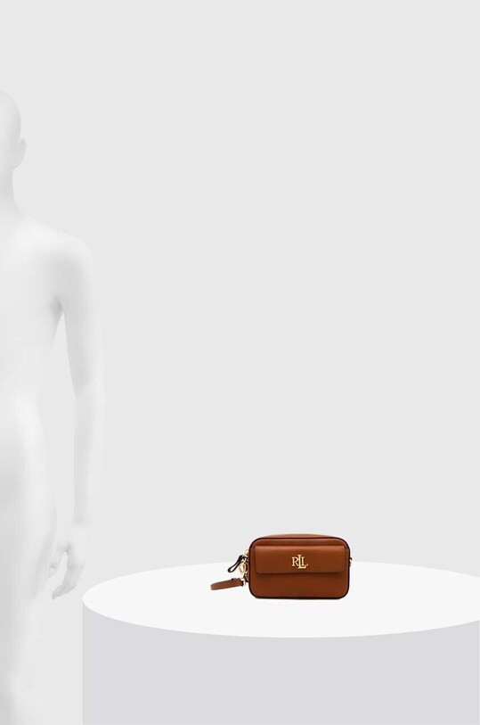 Kožna torba Lauren Ralph Lauren 432934353