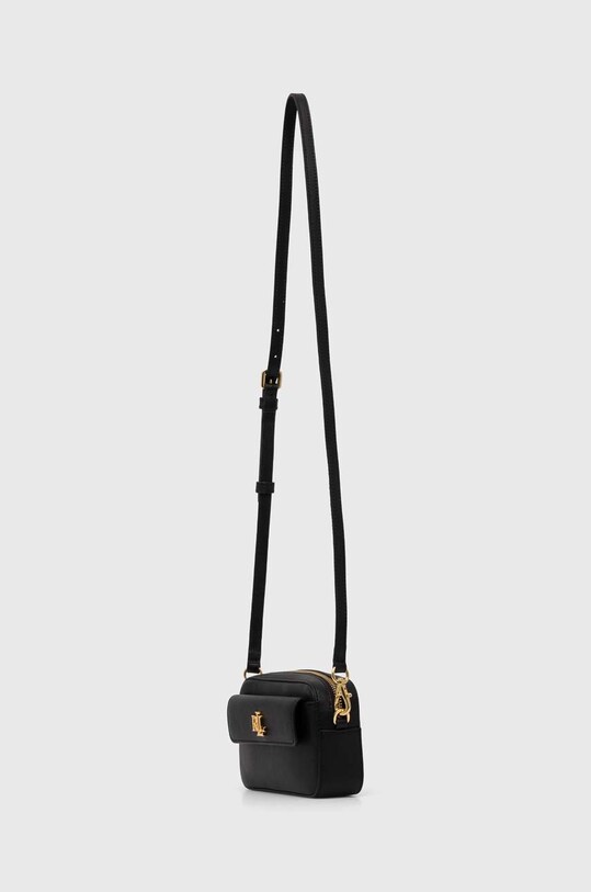 Шкіряна сумочка Lauren Ralph Lauren 432934353 чорний AW24