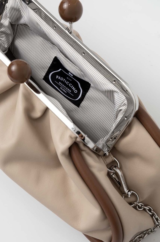 Kožna torba Weekend Max Mara 2415511064600 bež